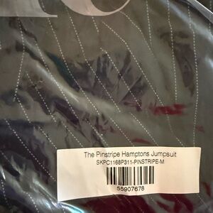 Selkie Pinstripe Hamptons Jumpsuit